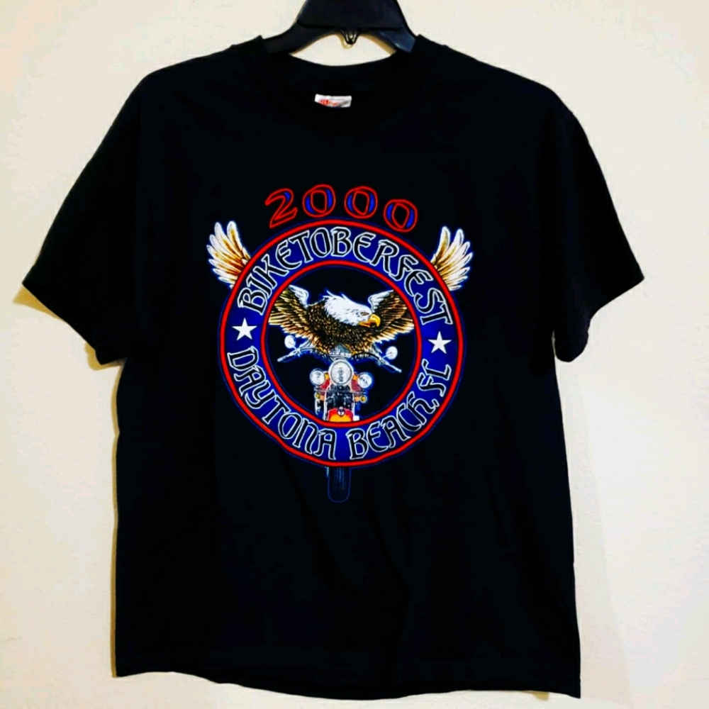 Vintage 2000 Biketoberfest shirt.